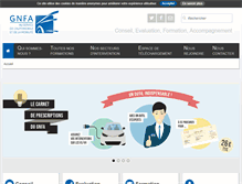 Tablet Screenshot of gnfa-auto.fr